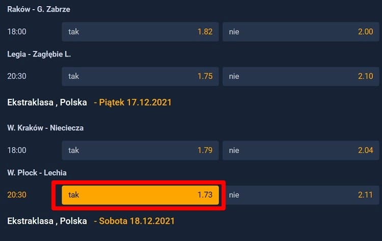wisla-plock vs. lechia-gdansk 15-12-2021